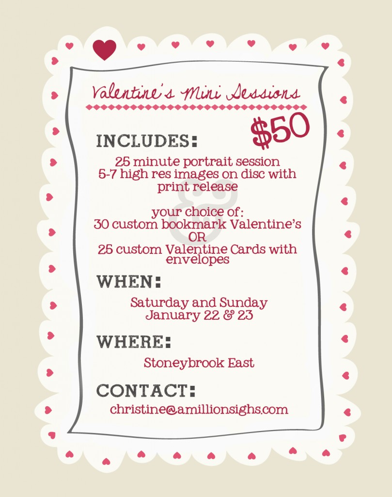 Valentine’s Mini Session