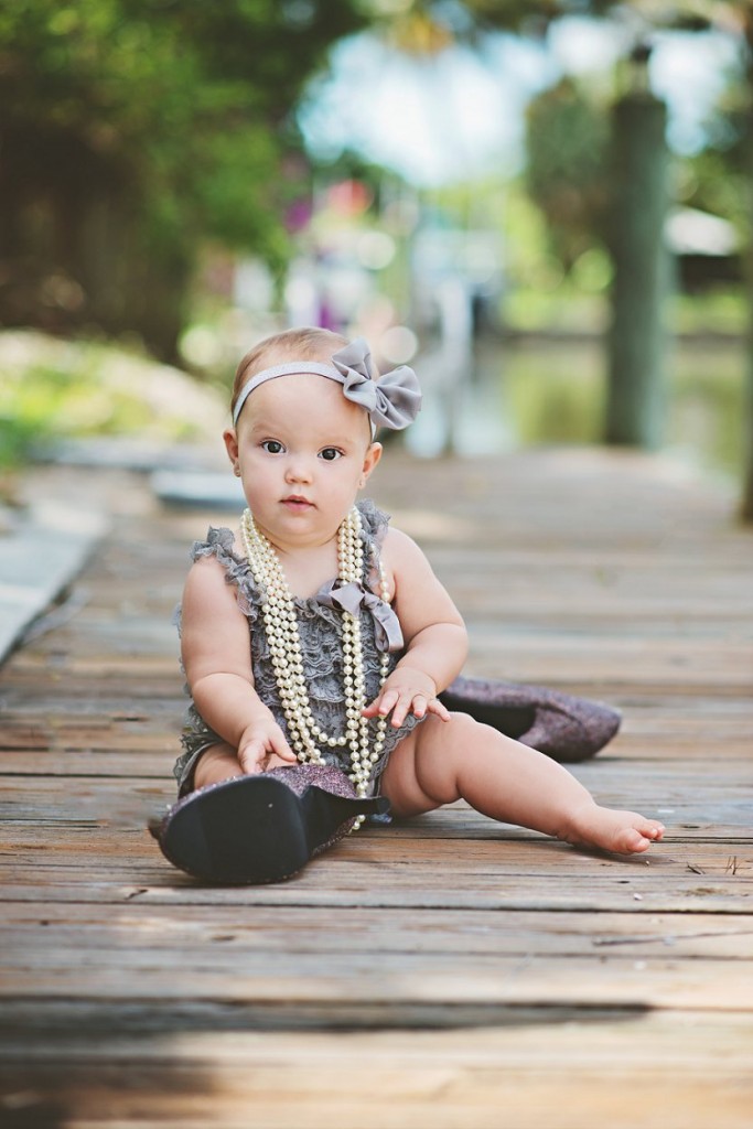 { Paisley is 9 months! } | Cape Coral Baby Photographer